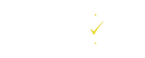 Landex logo and matrix logo